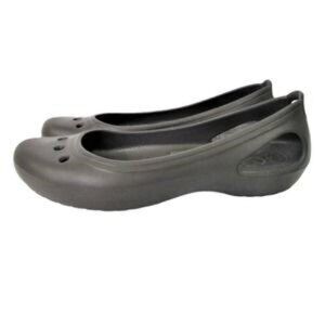 Crocs Kadee Brown Ballet Flats Slip-On Comfort Shoe Sandals Slingback Women's 11